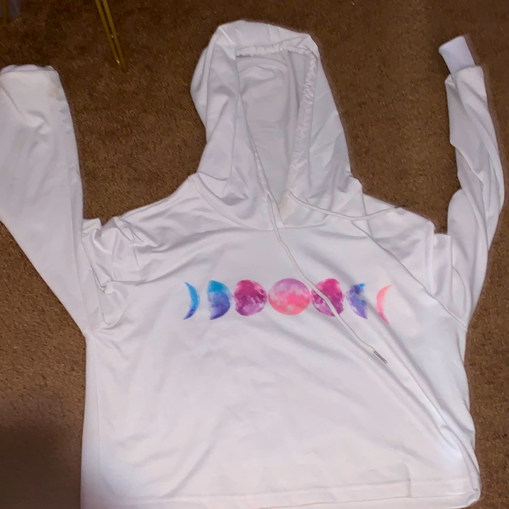 Moon faze crop top